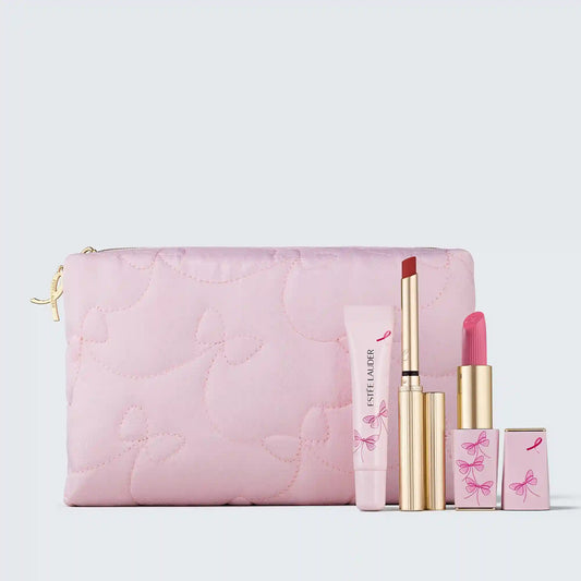 Transforming Hope Lip Collection Pink Ribbon Makeup Gift Set