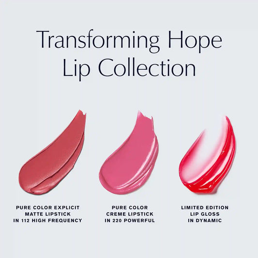 Transforming Hope Lip Collection Pink Ribbon Makeup Gift Set