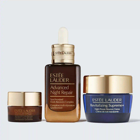 Nighttime Experts Skincare Gift Set Repair + Bounce + Brighten
