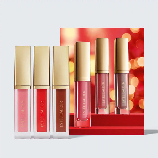 Suite Kisses Glossy Pout Mini Lip Oil Trio Makeup Gift Set